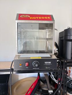 VEVOR Hot Dog Steamer Machine