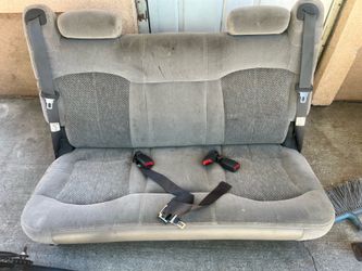 Third row bench