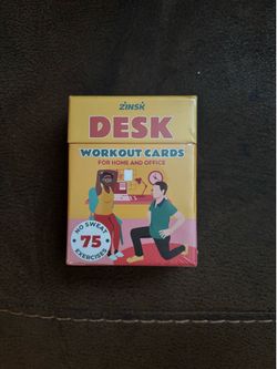 Desk workout cards