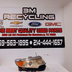 Passenger Side Headlight For 2011 Ford Edge 