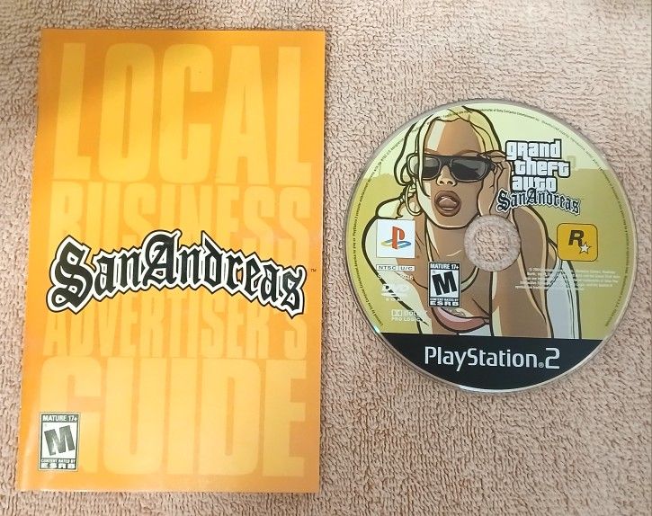 Grand Theft Auto: San Andreas (PS2)
