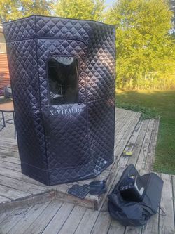portable sauna/ice bath/red light