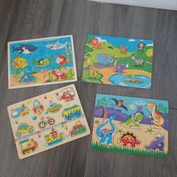 Wood Puzzle Activity