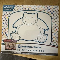 Pokemon 151 Pokemon Center ETB