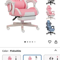 Pink Gaming Chair For $85 (obo) 