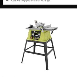 Ryobi table saw