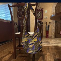 All Across Africa Cotton Sling Tote 