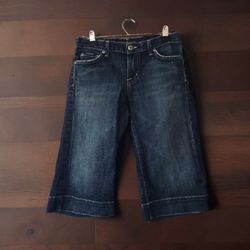David Kahn Cropped Capri Jeans