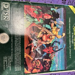 Original Dungeons And Dragons Module Against The Giants