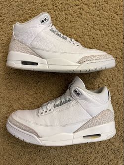 Size 11 (Pre owned, no box) - 2025 Air Jordan 3 retro pure money