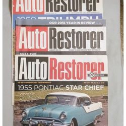 Auto Restorer Magazines Lot 4 Classic Car Restoration Guide Pontiac Star Chief