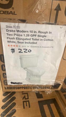 Drake Single Flush Toilet