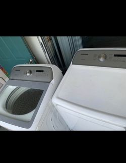 Washer and dryer