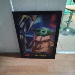 Star Wars Yoda Picture Frame 
