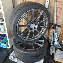 5x114.3 wheels  w Michelin pilot sport all seasons