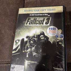 Fallout 3 Soundtrack And Poster
