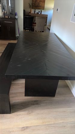 Large dining set