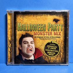 Halloween Party Monster Mix CD 2008 Ghostbusters Reaper Mash Sound Effects