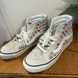 Pink Panda Vans - Size 8 Womens