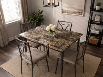 Dining table with 4 chairs