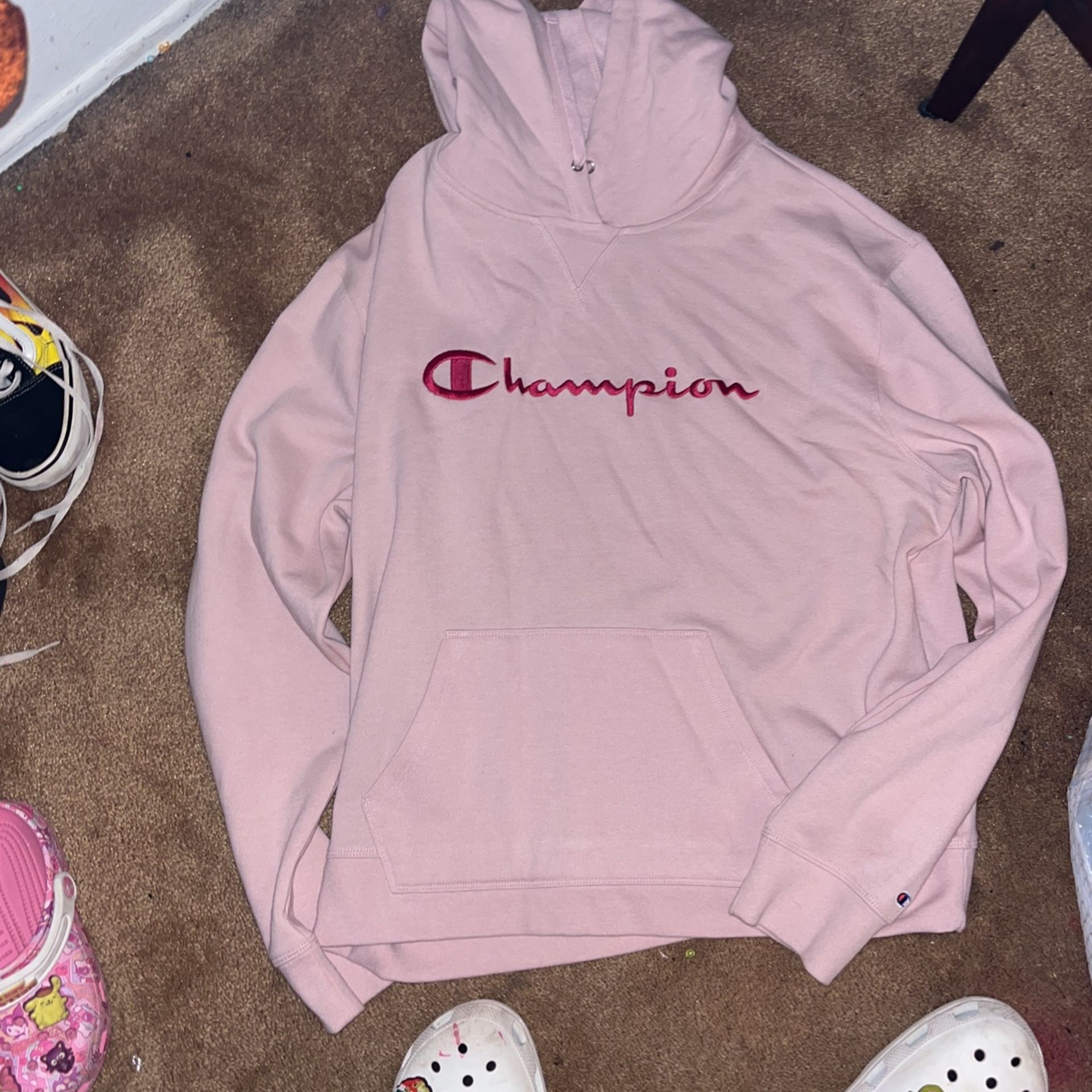 Pink Champion Hoodie