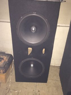 10" full range speaker and Sony amp