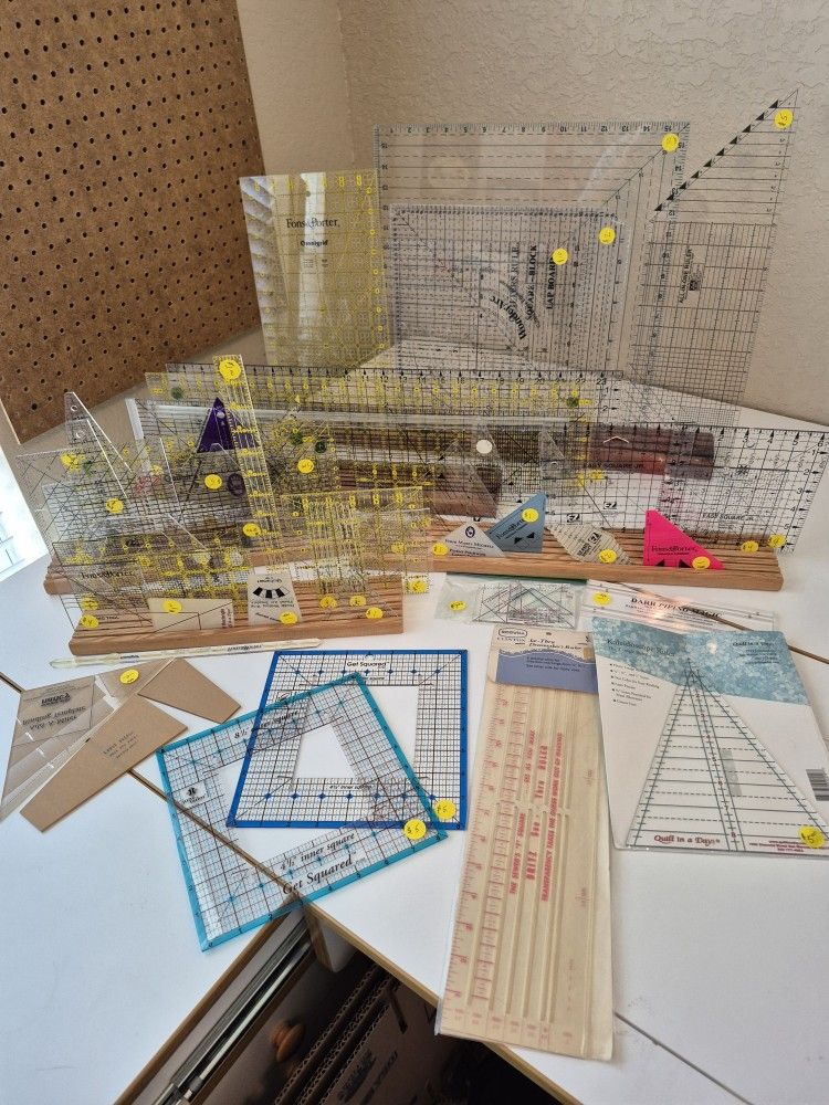 Assorted Square Up Rulers