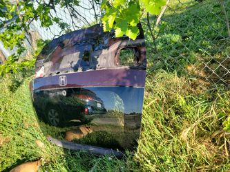 Ventana Trasera De Una Van Honda Odyssey