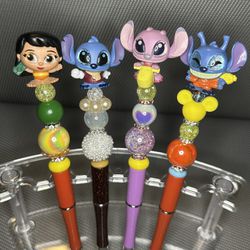 Beaded Pens With Character 