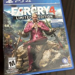 Far Cry 4: Limited Edition Playstation 4 PS4 Complete in Box CIB 