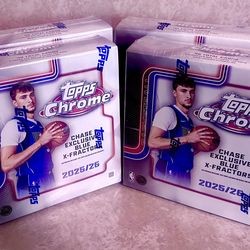 Topps Chrome Basketball Mega Box  25-26'