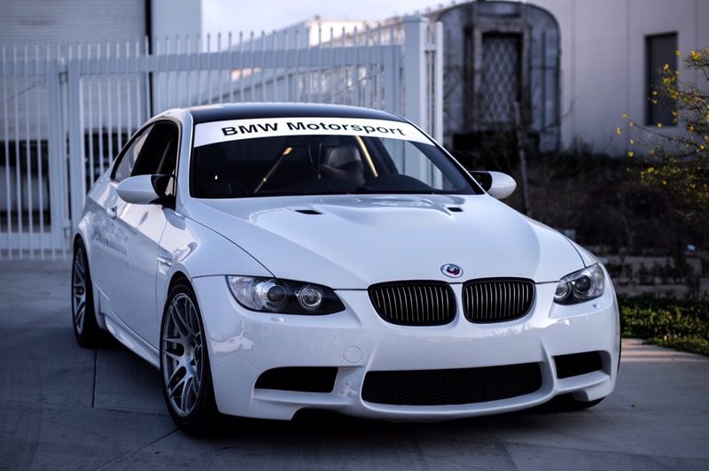 BMW MOTORSPORT windshield banner decal