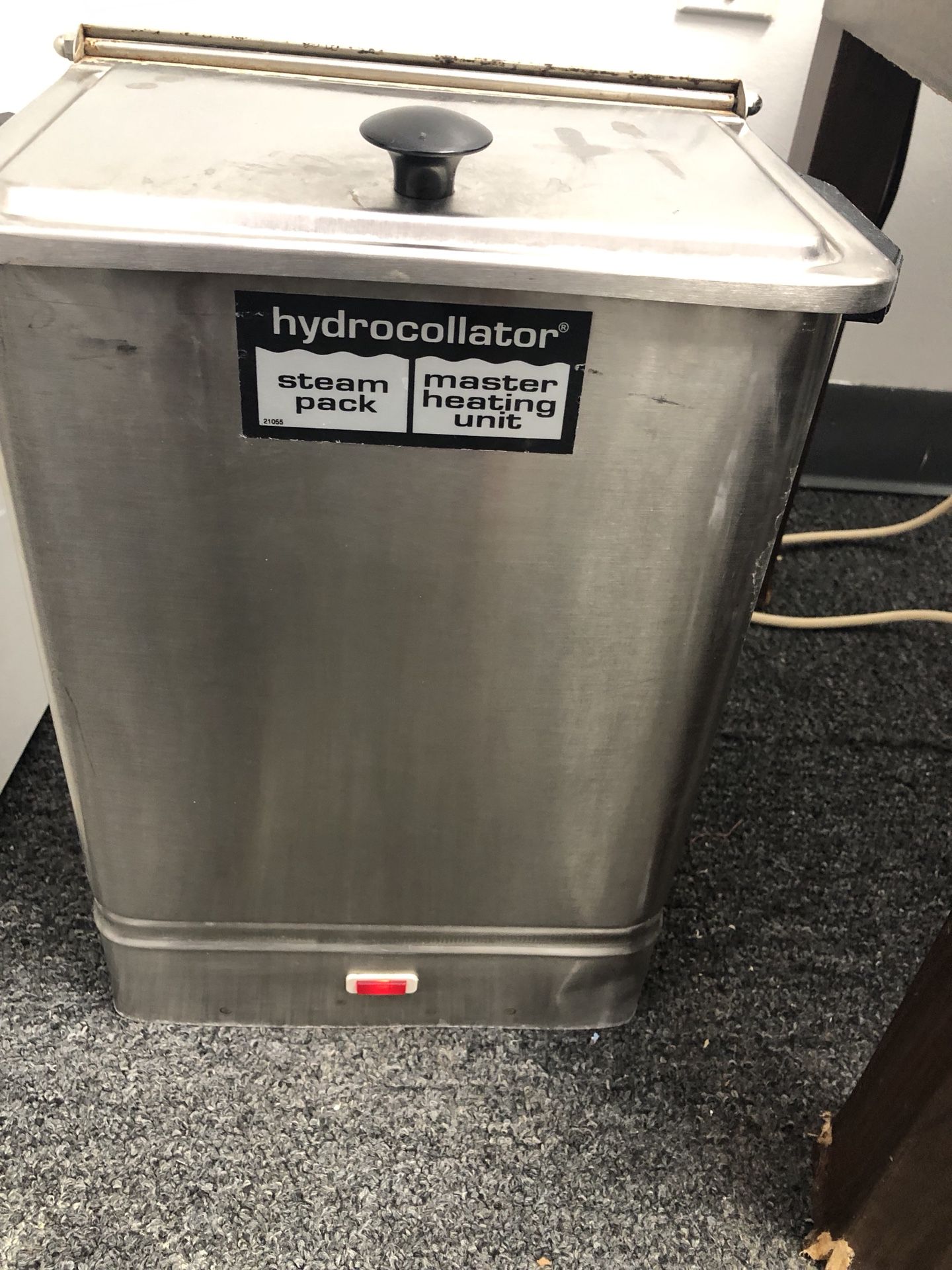 Hydrocolator Tank , chiropractors use