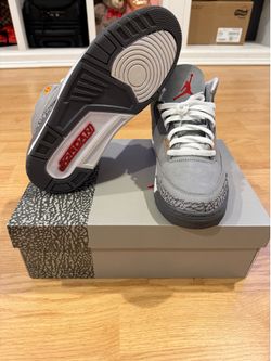 Jordan 3 Cool Grey