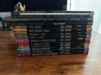 Complete Sandman Collection by Neil Gaiman - 15 volumes $150 OBO