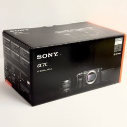 Sony Alpha a7C Full-Frame Camera Kit 28-60mm Lens — New