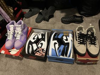 Nikes, Jordans, Vans