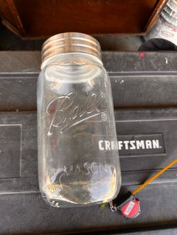 Super Large glass Ball Mason Jar