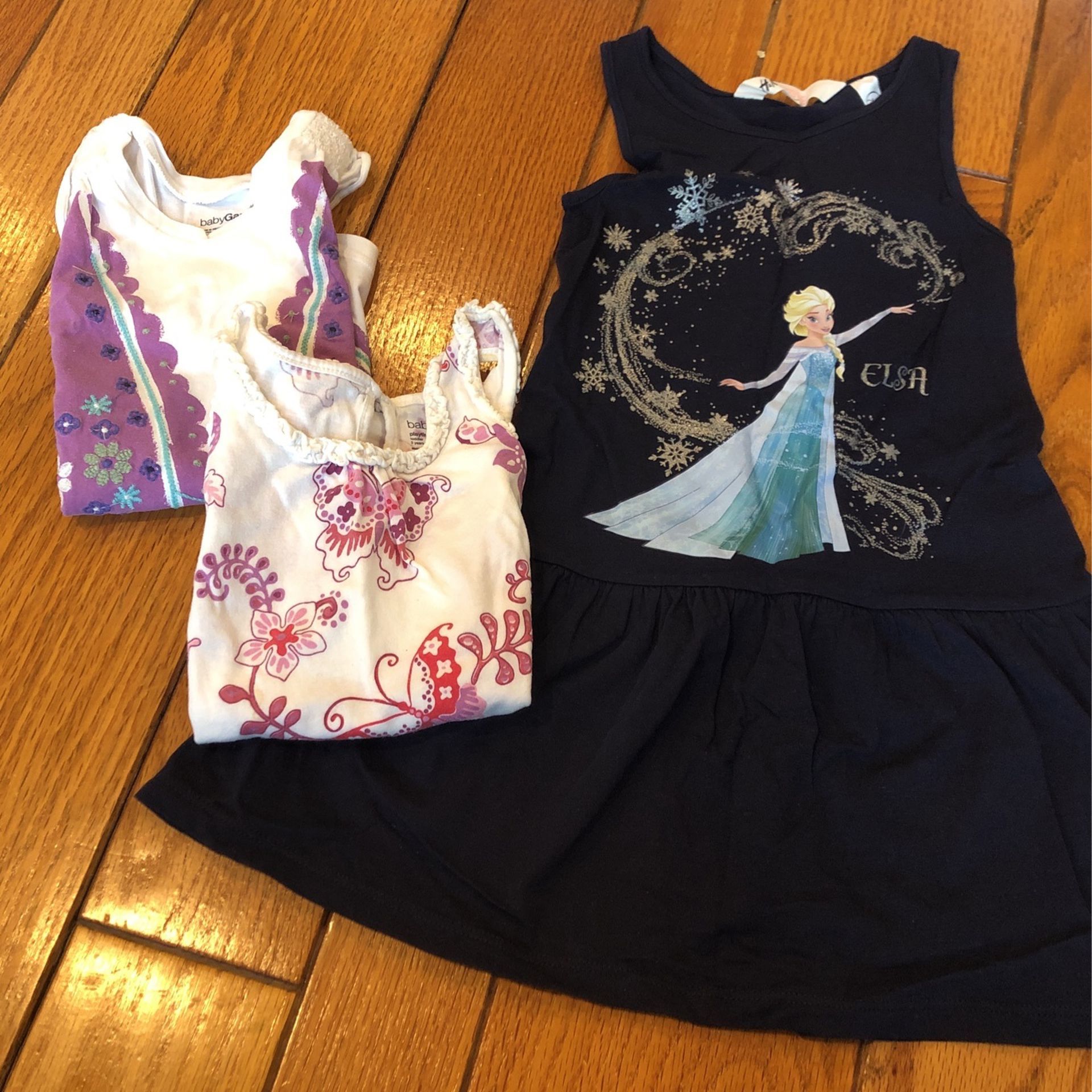 Tops Only. No Dress Girls Elsa Dress 3T