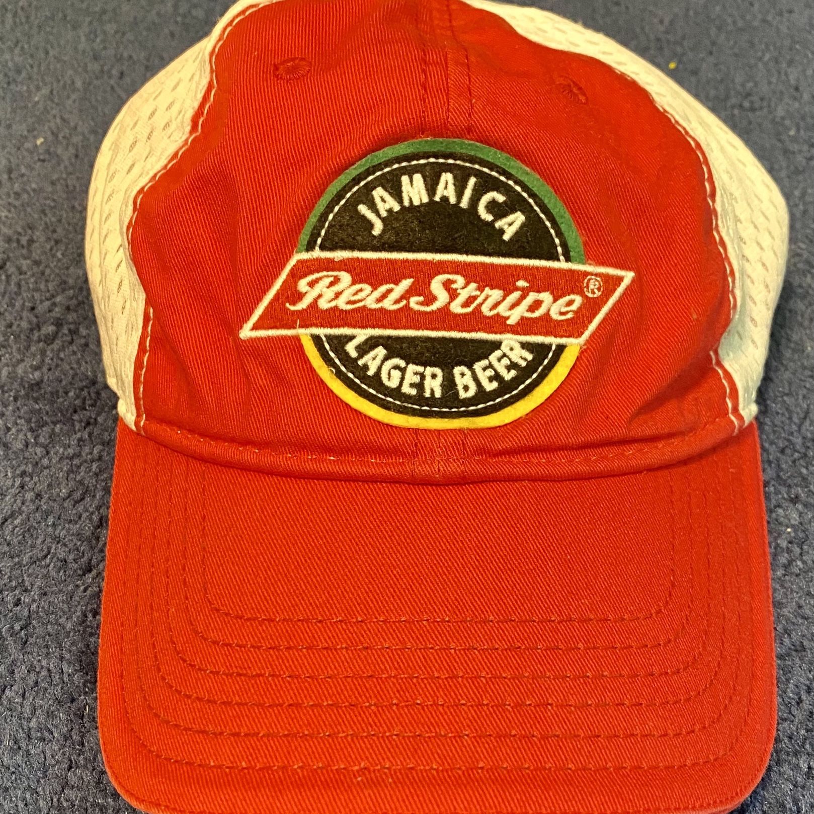 Vintage Red Stripe Jamaica Lager Beer Baseball Hat RN 115665 Size 7 1 4 for Sale in Wells ME OfferUp