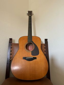 Yamaha FG5 Red Label Acoustic Guitar – Made in Japan – Excellent Condition