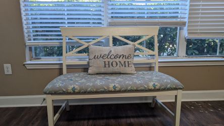 Bench with Cushion