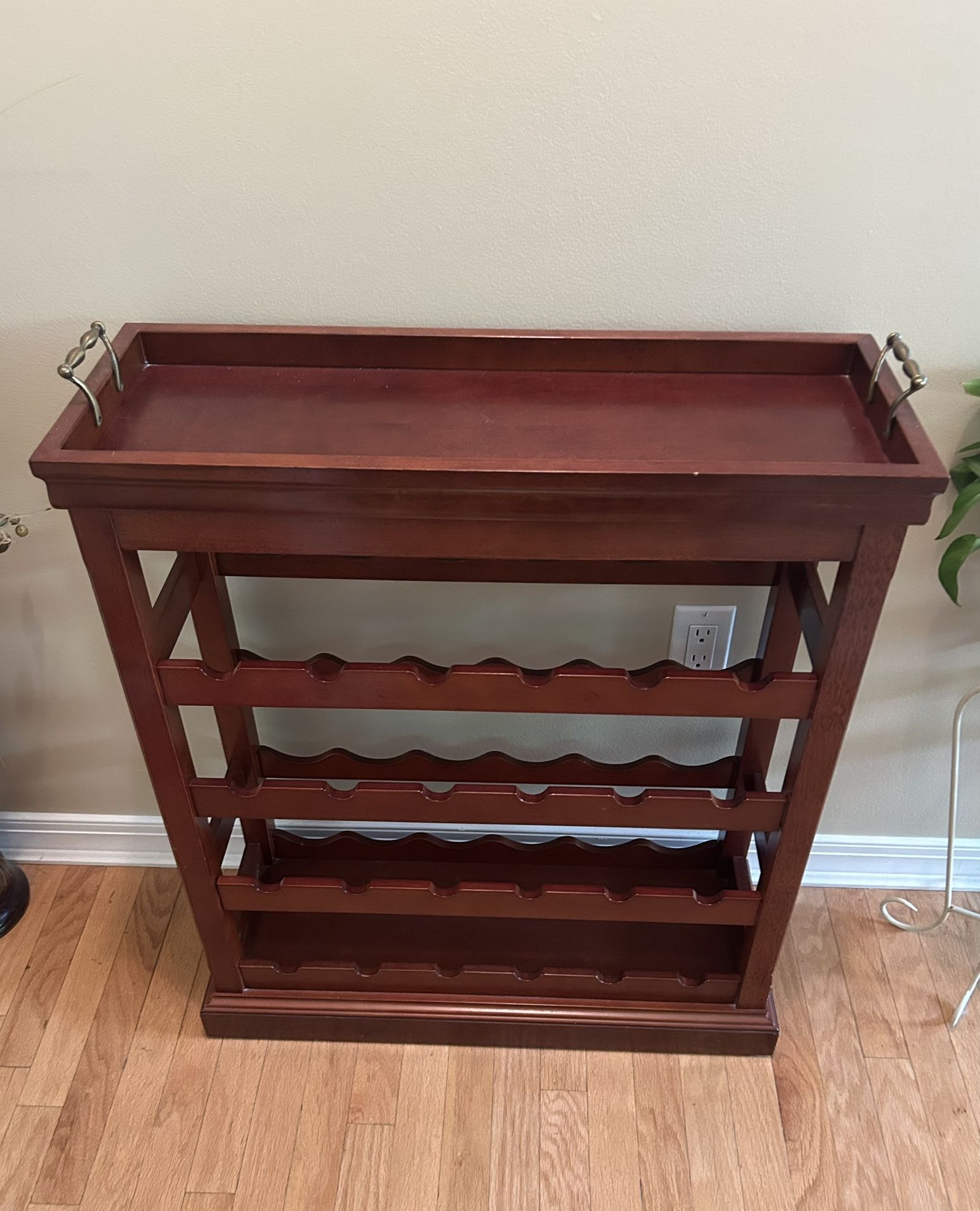 Mahogany Wine Rack