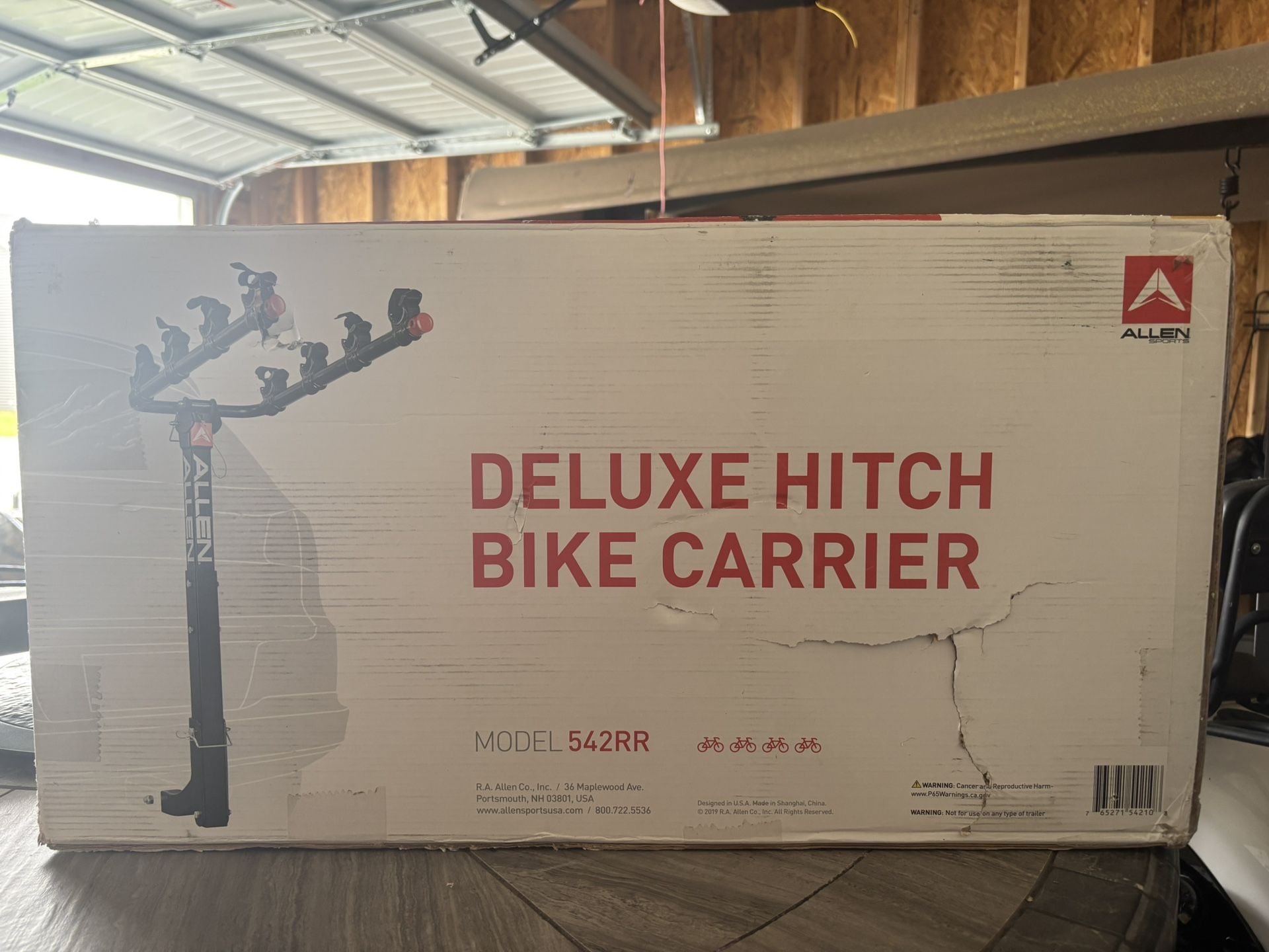 Allen Deluxe hitch bike Carrier