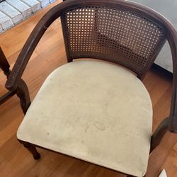 Set of 2 Wooden Chairs