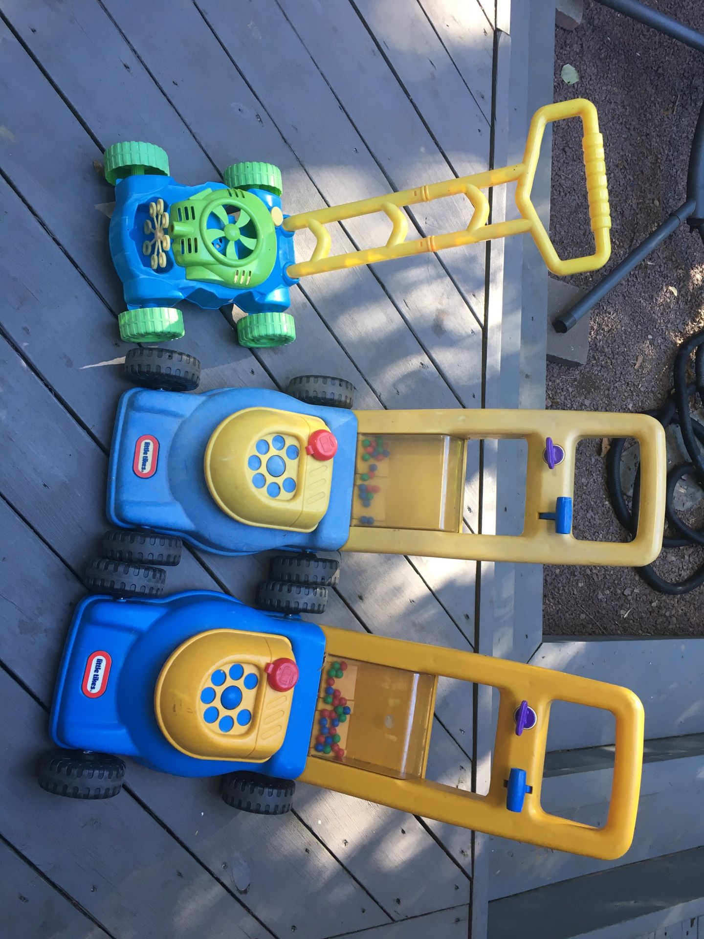 Toddler Picnic Table Or Lawn Mowers