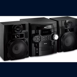 Big Sale !!!!!RCA RS2867B 300 Watts 5-CD Bluetooth Shelf Music System (Black)