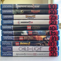 Sony PlayStation Vita. LEGO. Rayman
