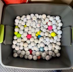 Over 500 Golf Balls