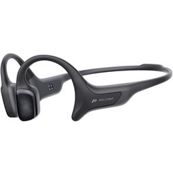HaptiFit Terra Advanced Smart Sports Wearable, Open Ear Bluetooth Bone Conduction Headphones with Mic and 32GB MP3, Waterproof Wireless Earphones for 